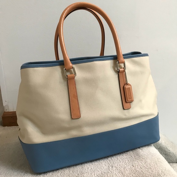 COACH Leather+Canvas Bag